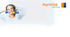 Desktop Screenshot of mynoise.com
